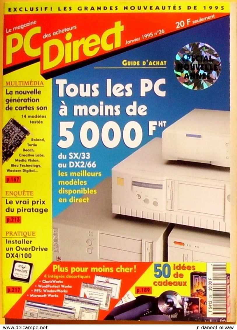 PC Direct N° 26 - Janvier 1995 (TBE+) - Informatik