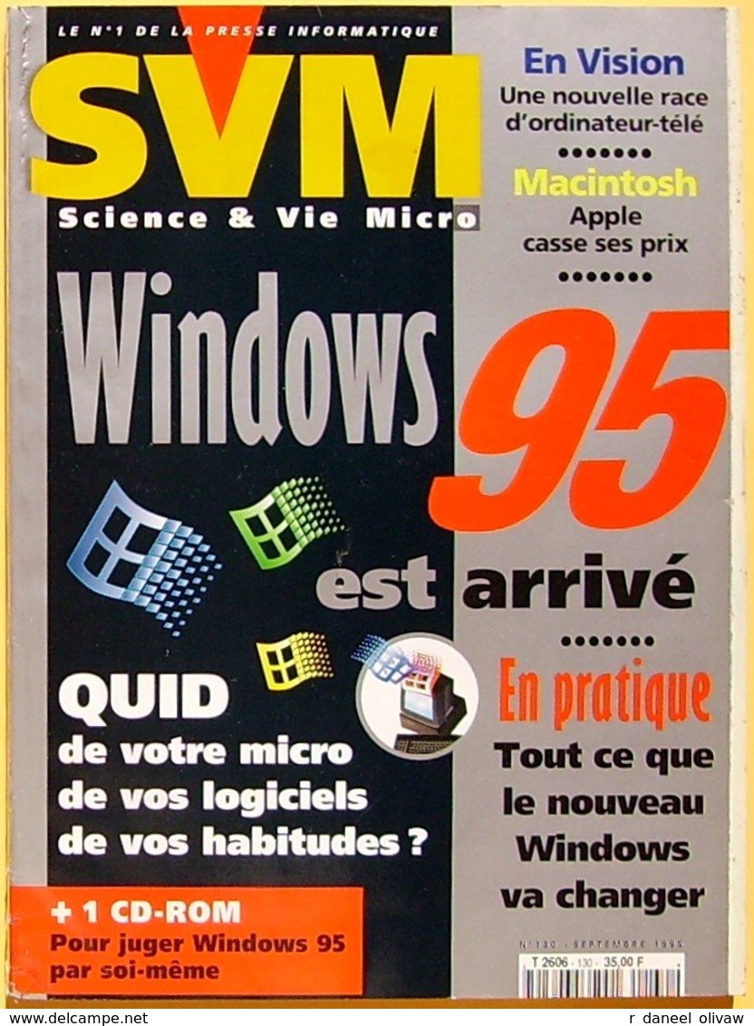 SVM N° 130 - Septembre 1995 (BE+) - Informatik