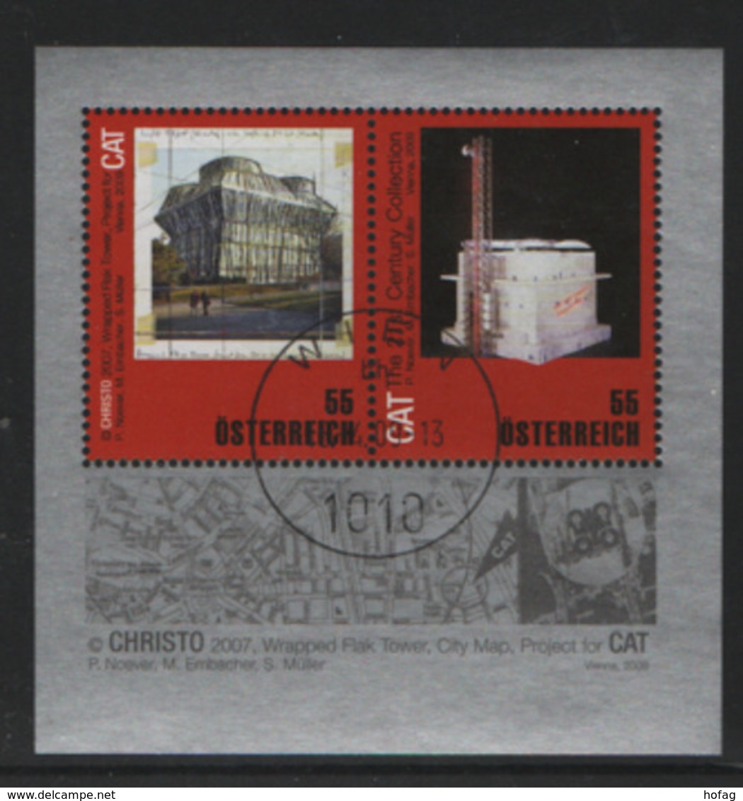 Österreich 2009 MiNr.: BL50 Christo Ersttag; Austria FDC - Blocks & Sheetlets & Panes