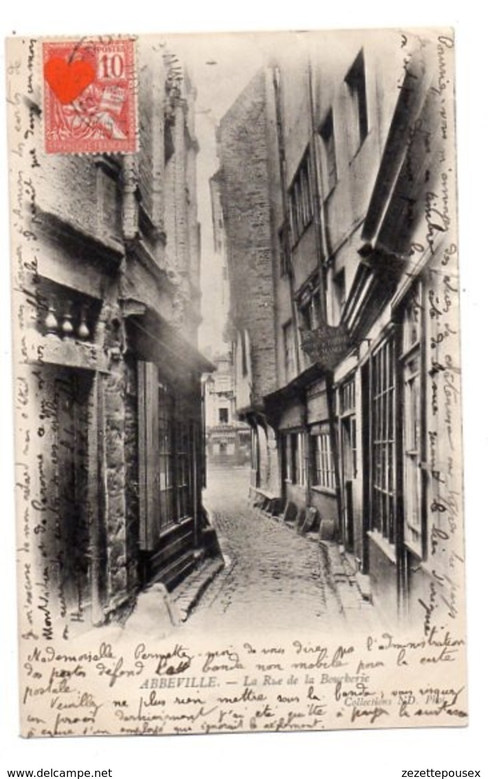 41625-ZE-80-ABBEVILLE-La Rue De La Boucherie - Allaines