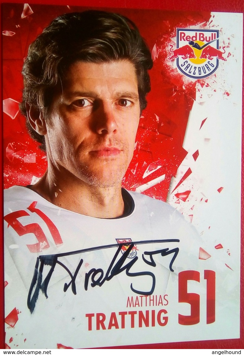 Red Bull Matthias Trattnig - Autografi