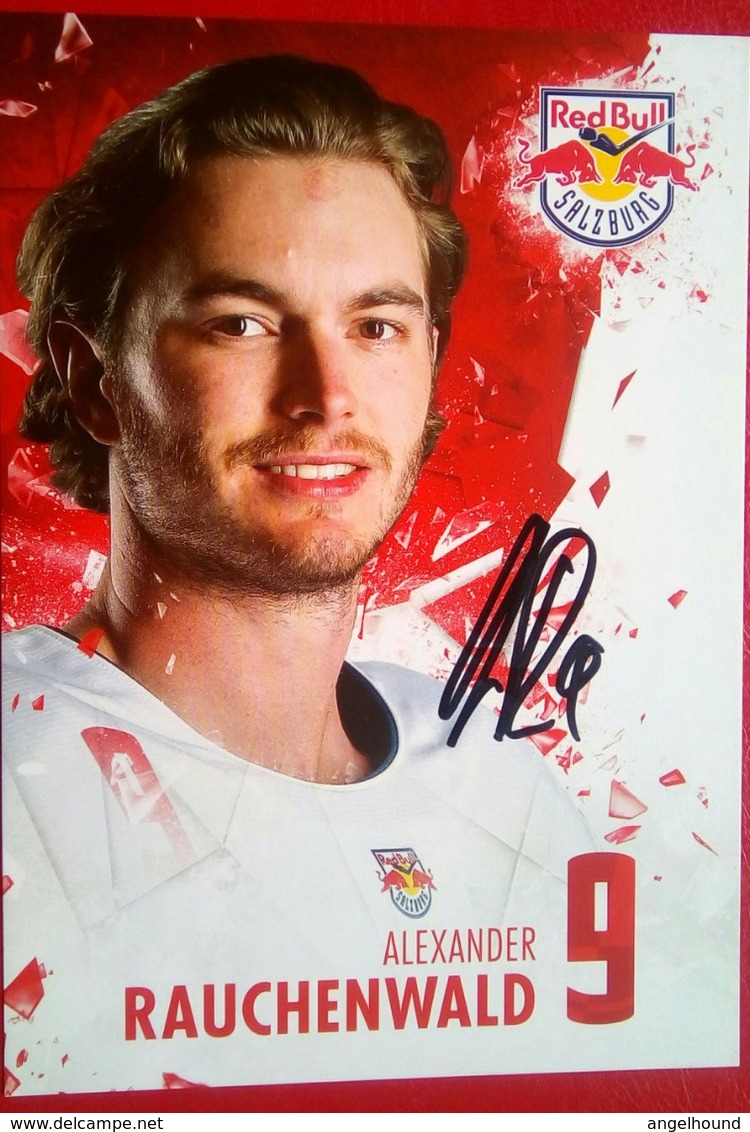 Red Bull Alexander Rauchenwald - Handtekening