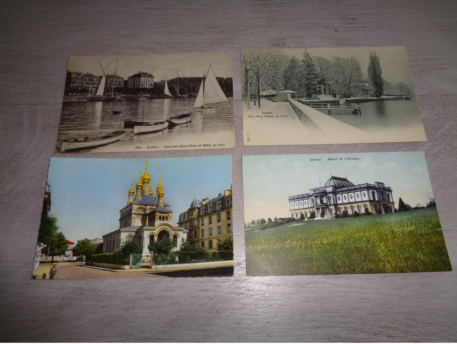 Beau lot de 60 cartes postales de Suisse  Schweiz  Genève     Mooi lot van 60 postkaarten van Zwitserland