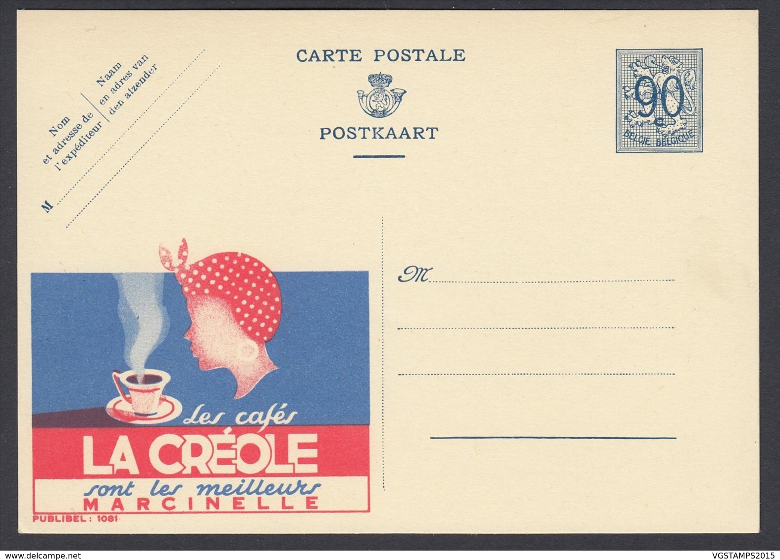 Publibel 1081 - 90c - Thématique Café (8G34846) DC3921 - Publibels