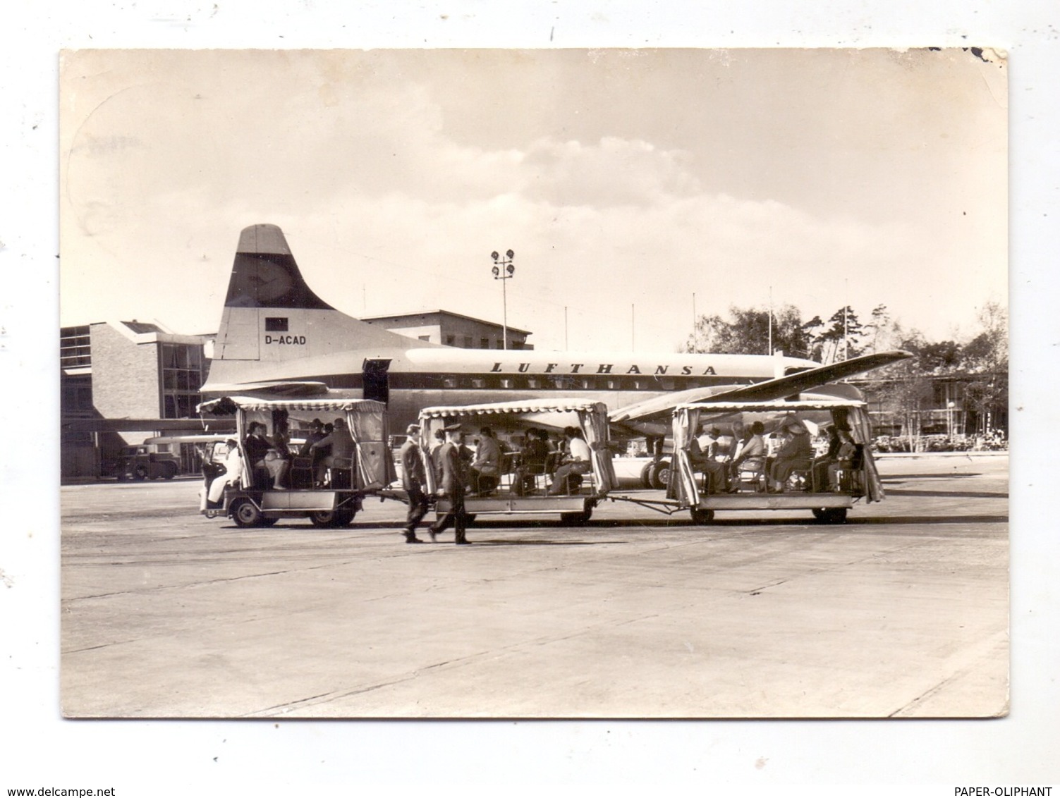 FLUGHAFEN / AIRPORT - Frankfurt, LUFTHANSA, Ca. 1960 - Aerodromi