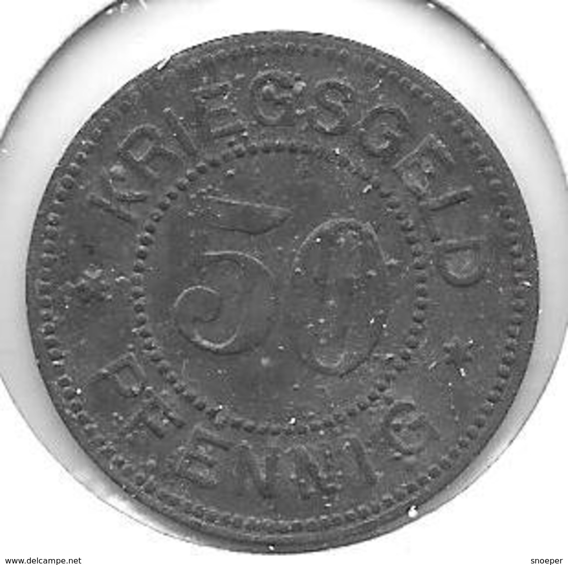 *notgeld Kirn 50 Pfennig  1918 Zn  7138.1/  F245.1 - Autres & Non Classés