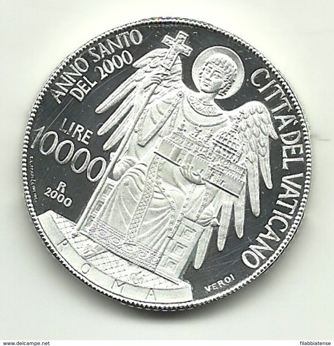 2000 - Vaticano 10.000 Lire Argento - Anno Santo   ---- - Vaticano