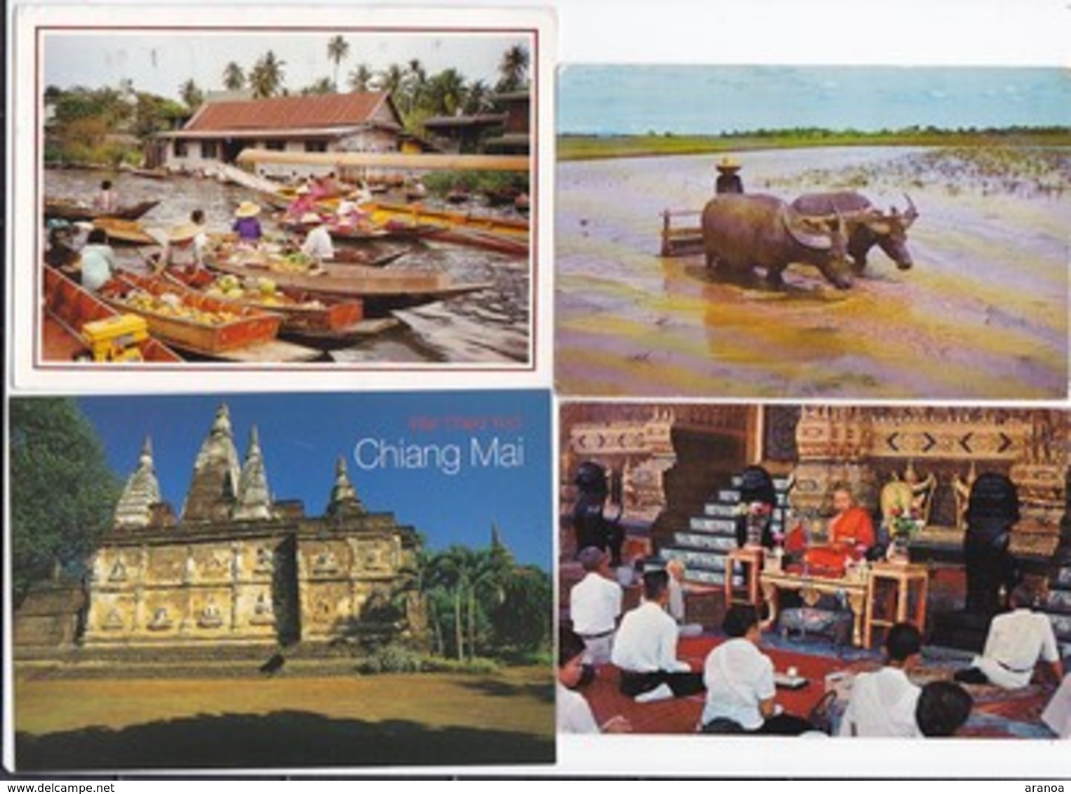 Thailande -- Lot de 48 cartes dont une image