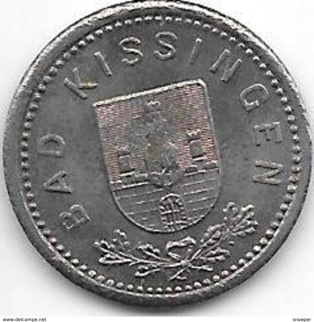 *notgeld Kissingen Bad 5 Pfennig  1918 Fe  7141.3/  F246.5 - Andere & Zonder Classificatie