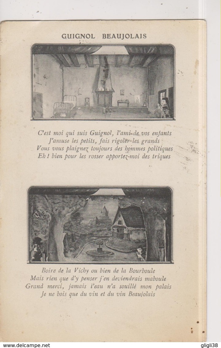 CPA-71-Saône Et Loire- GUIGNOL BEAUJOLAIS- - Exp. De Mâcon- - Macon