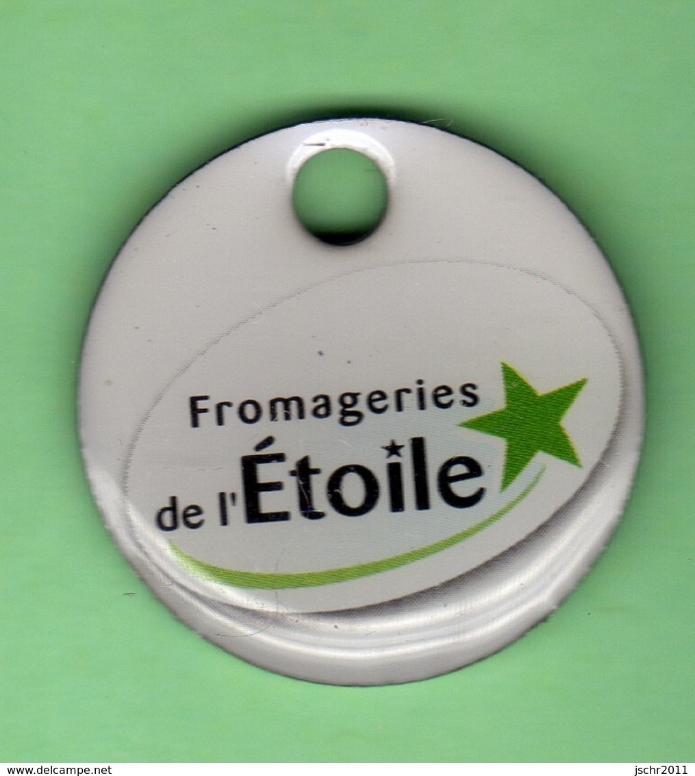 1 Jeton De Caddie *** FROMAGERIE DE L'ETOILE *** (0128) - Jetons De Caddies