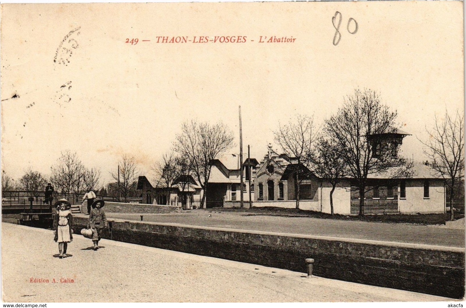 CPA THAON-les-VOSGES-L'Abattoir (184697) - Thaon Les Vosges