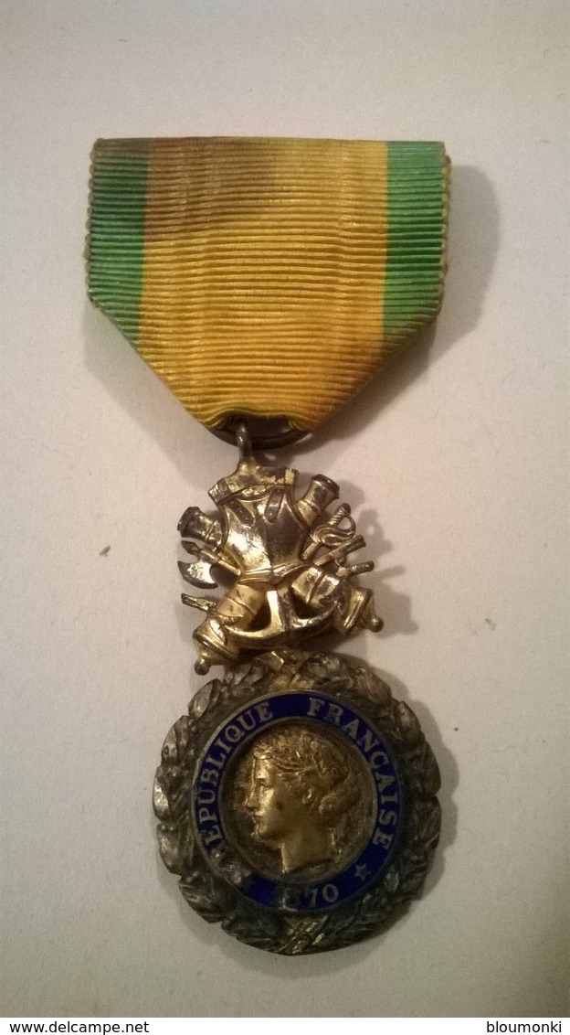 Médaille Militaire Valeur & Discipline 1870 Avec Boite - Ante 1871