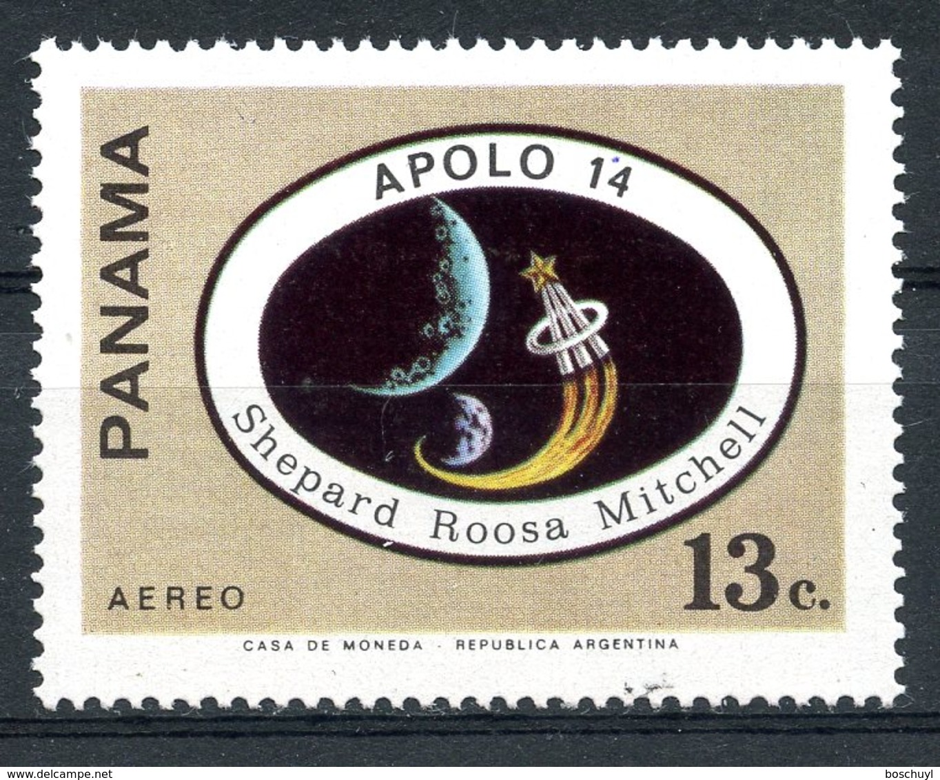 Panama, 1972, Space, Apollo, MNH, Michel 1215 - Panama