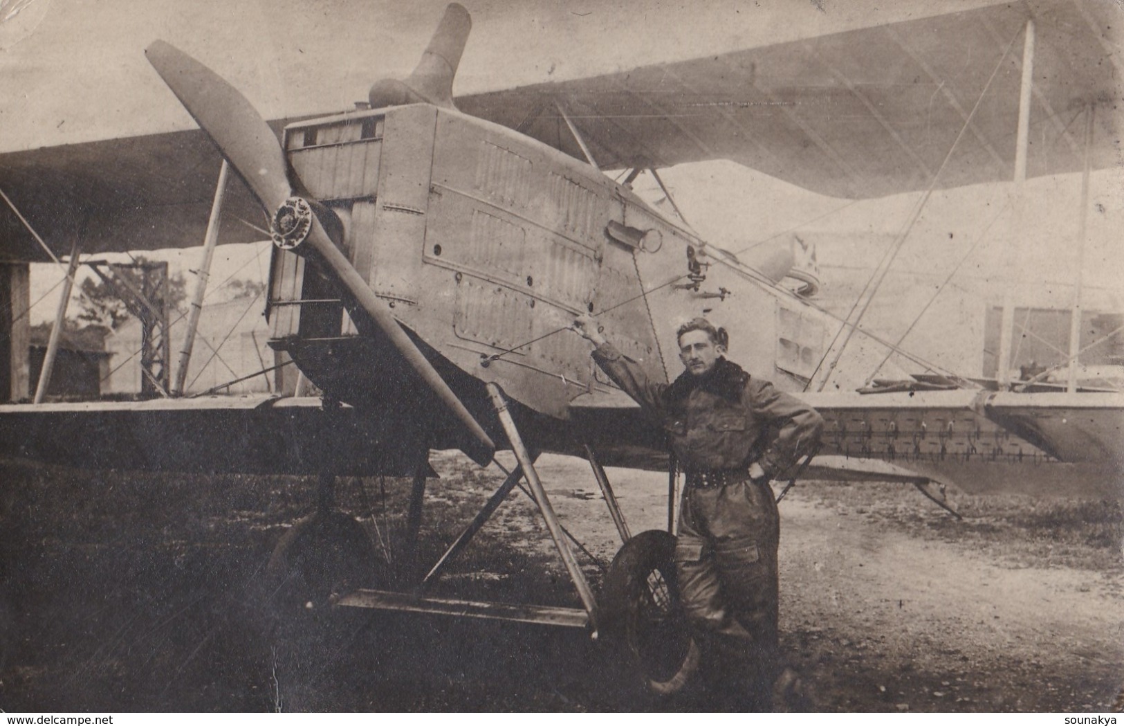 CARTE PHOTO // AVIATEUR  à Identifier - Autres & Non Classés