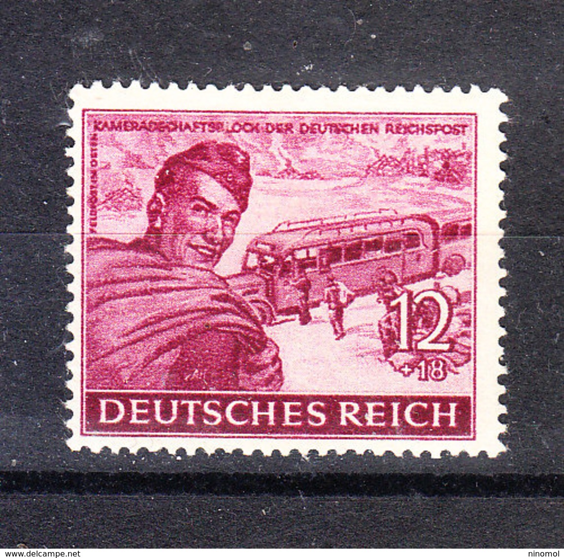 Germania Reich   -   1944.  Postino E Bus. Postman And Bus. MNH - Busses