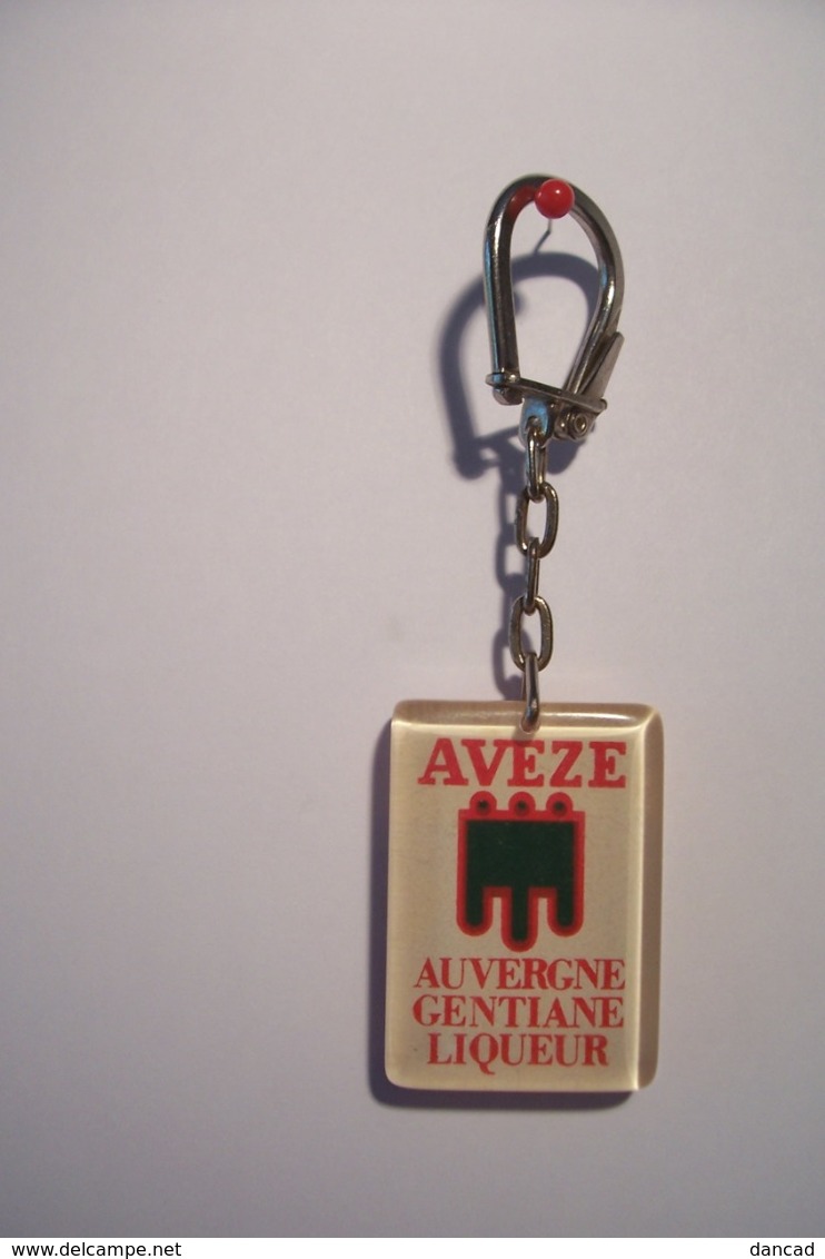 PORTE-CLEFS   -   AVEZE  - AUVERGNE  GENTIANE  LIQUEUR - Porte-clefs