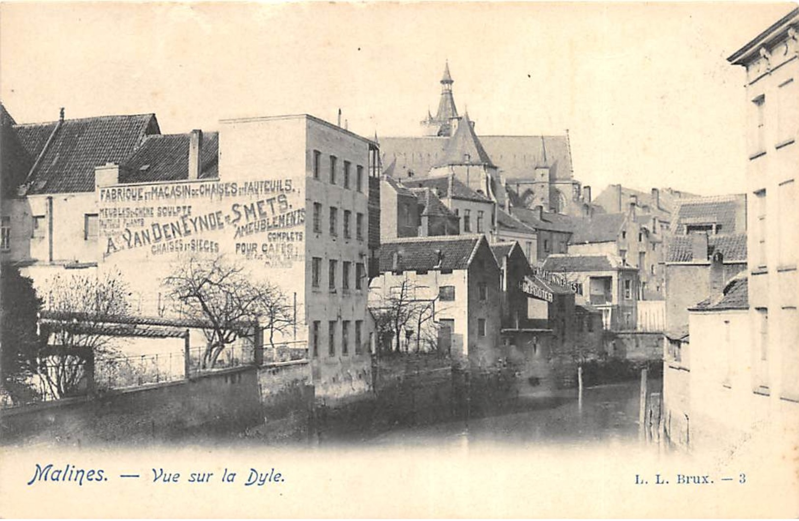 Malines - Vue Sur La Dyle - LL N° 3 - Mechelen