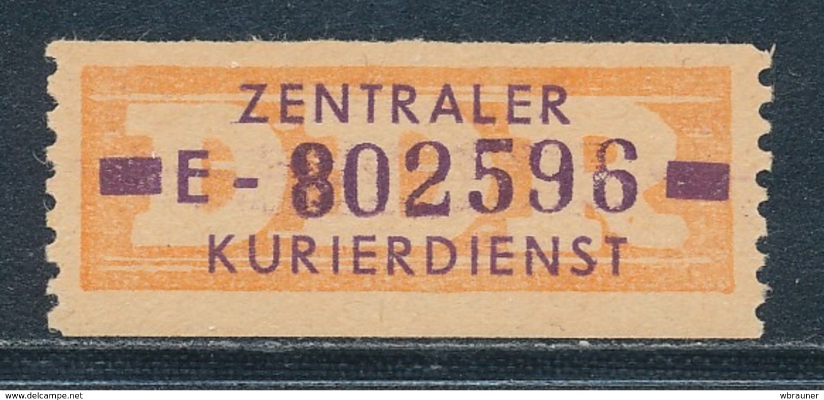 DDR Dienstmarken B 22 Kennbuchstabe E Original ** Geprüft Weigelt Mi. 20,- - Sonstige & Ohne Zuordnung