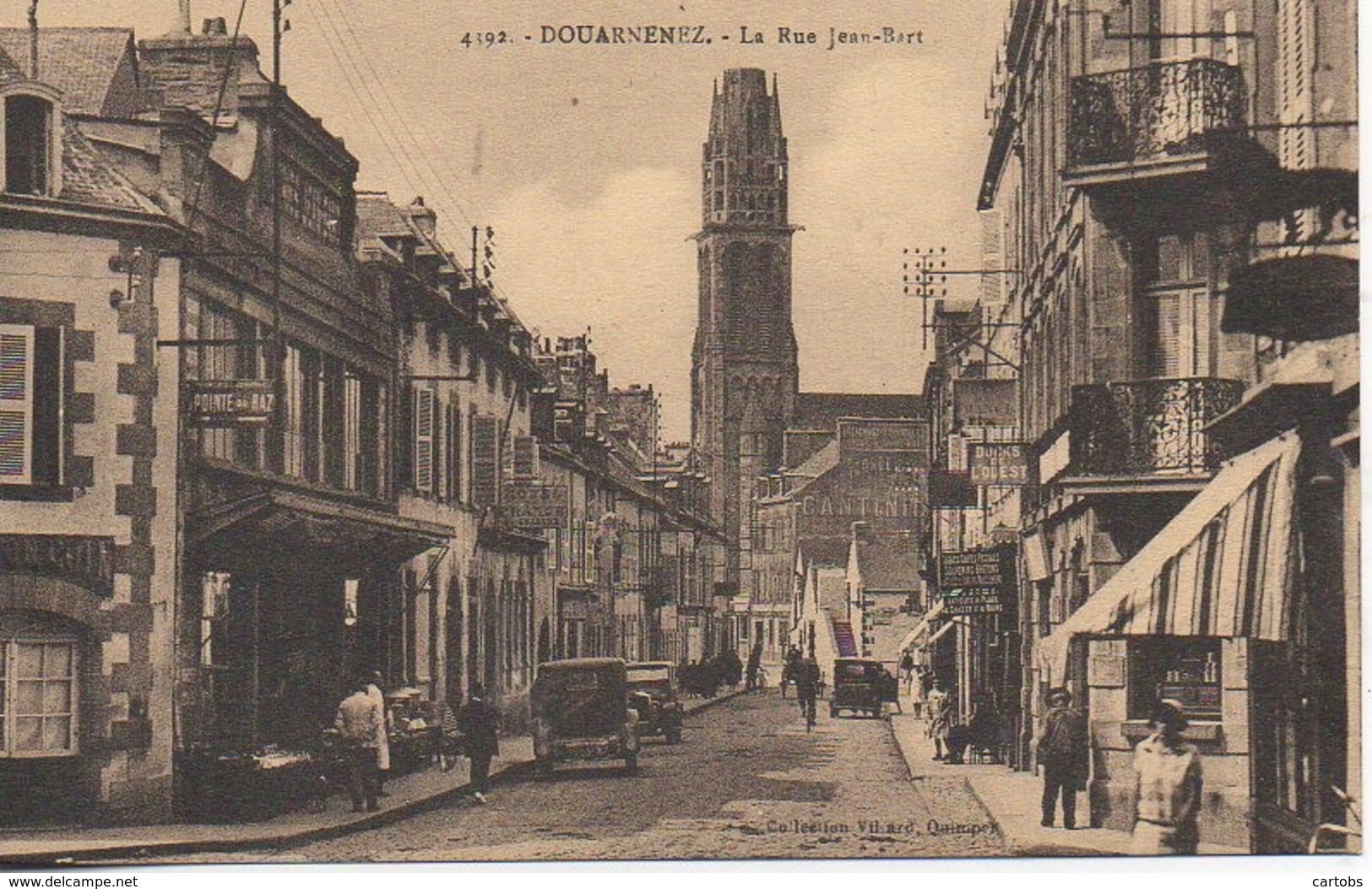 29 DOUARNENEZ  La Rue Jean-Bart - Douarnenez