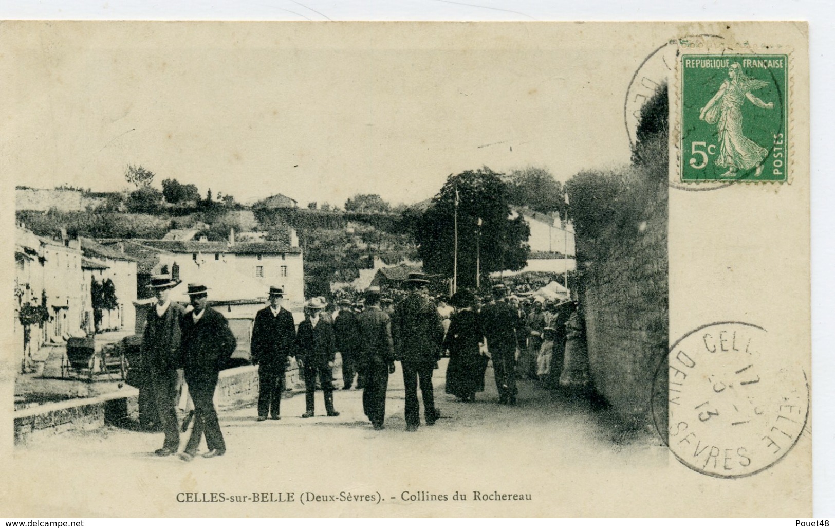 79 - CELLES SUR BELLE - Collines Du Rochereau. - Celles-sur-Belle