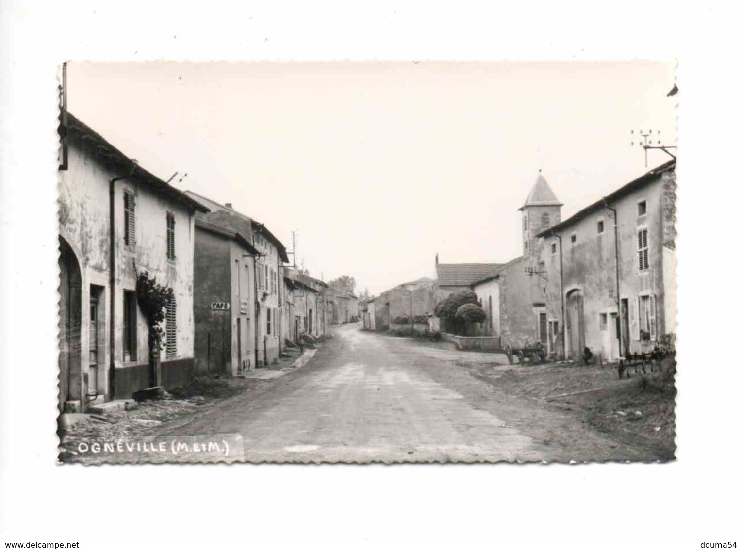 54 - OGNEVILLE (carte Photo) - Autres & Non Classés