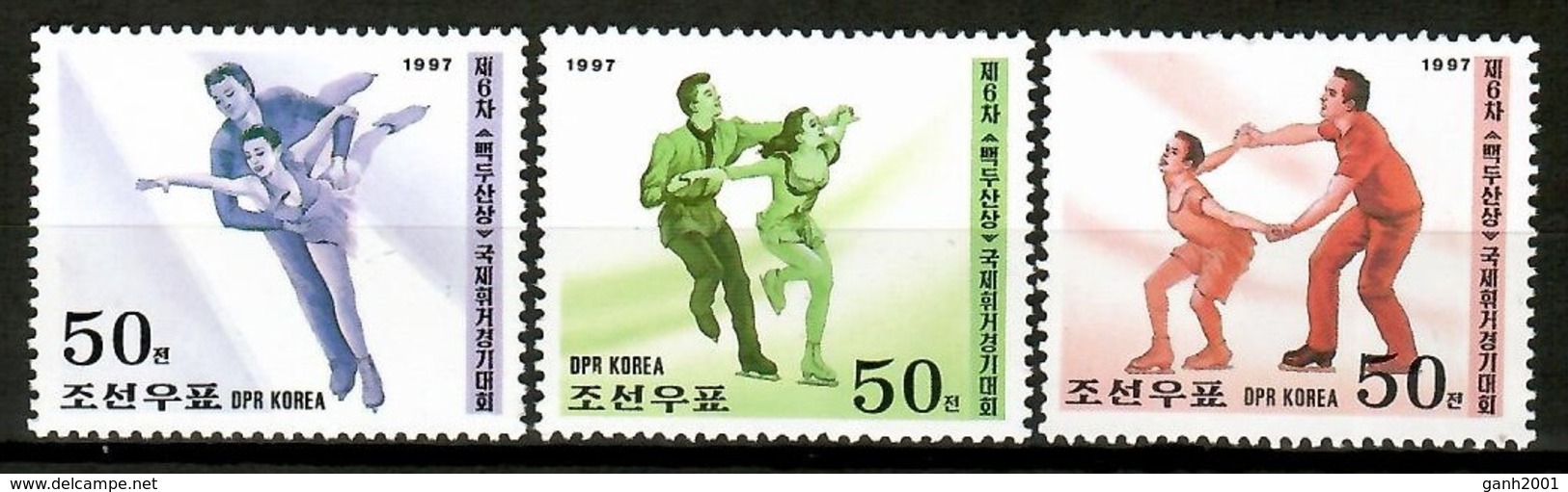 Korea North 1997 Corea / Figure Skating MNH Patinaje Artístico / Cu12911  34-13 - Patinaje Artístico