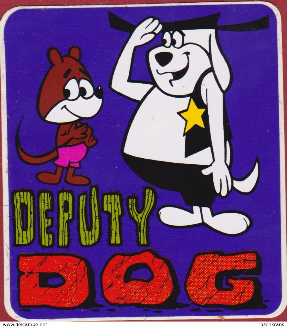 Sticker Autocollant Deputy Dawg Dog Brigadier TV Series Terrytoons Sheriff Aufkleber Adesivo - Autocollants