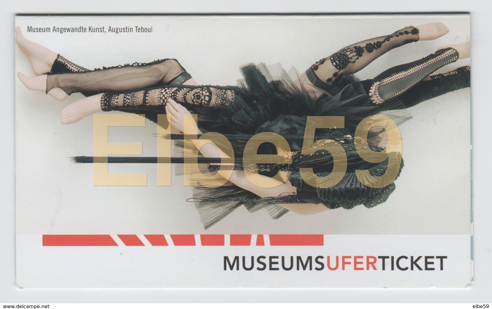 Frankfurt Am Main, MUSEUMS-UFER-TICKET, Individuelle Eintrittskarte In Museen - Biglietti D'ingresso