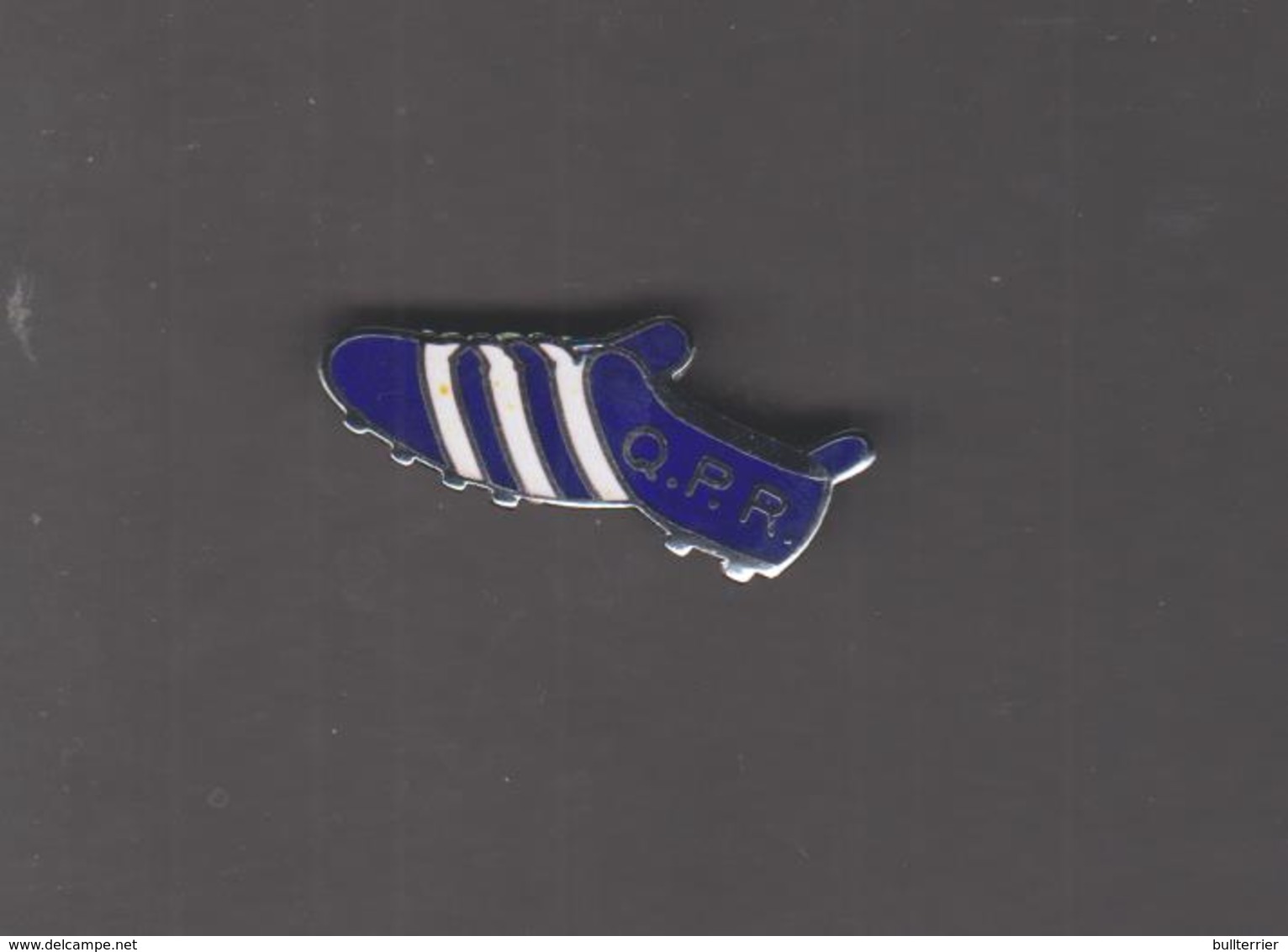 QUEENS PARK RANGERS - BOOT  TYPE  BADGE ,FINE CONDITION, OVER 50 YEARS OLD - Football