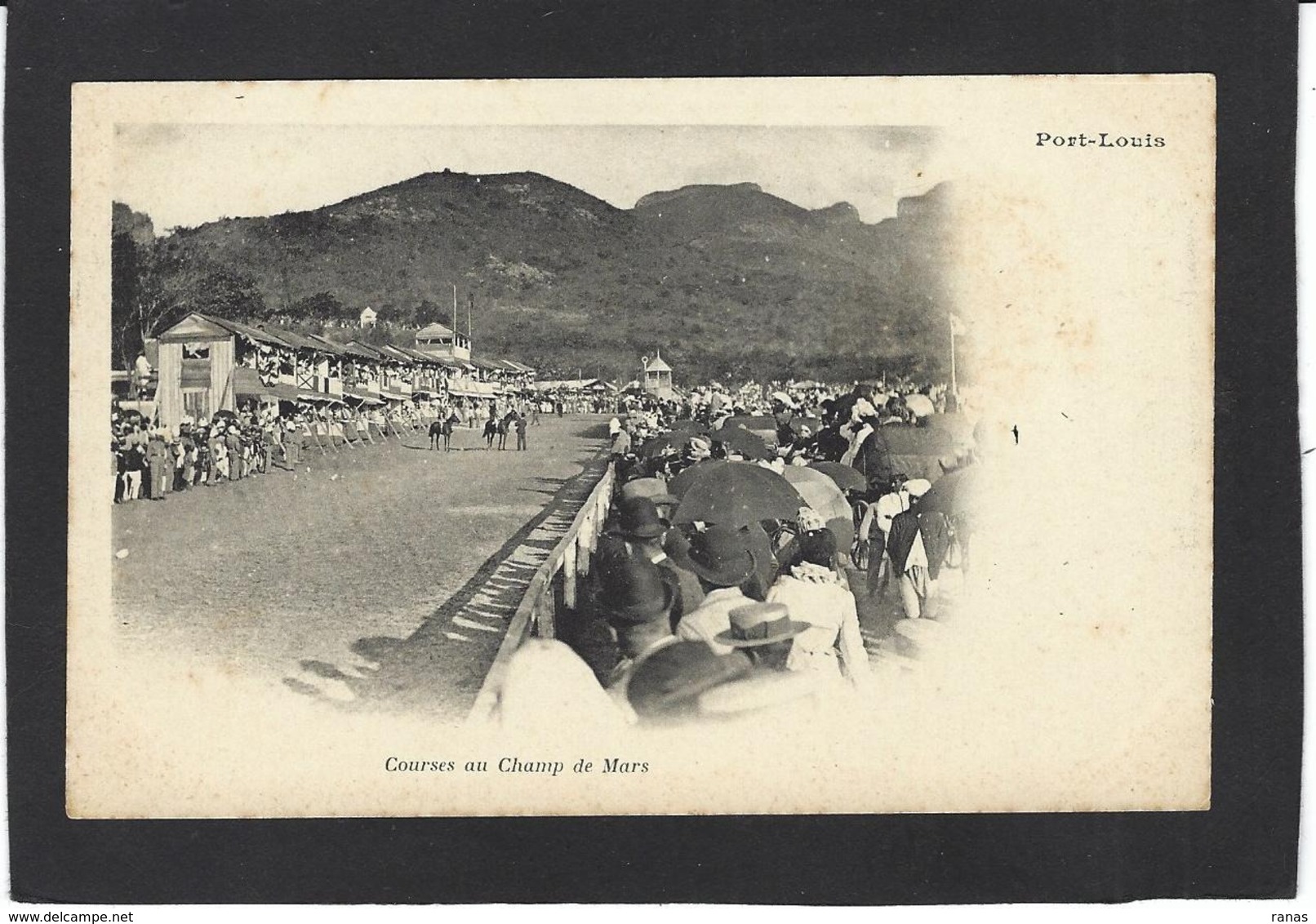 CPA Ile Maurice Mauritius Afrique Noire Port Louis Courses Chevaux Hippisme Horse Non Circulé - Maurice