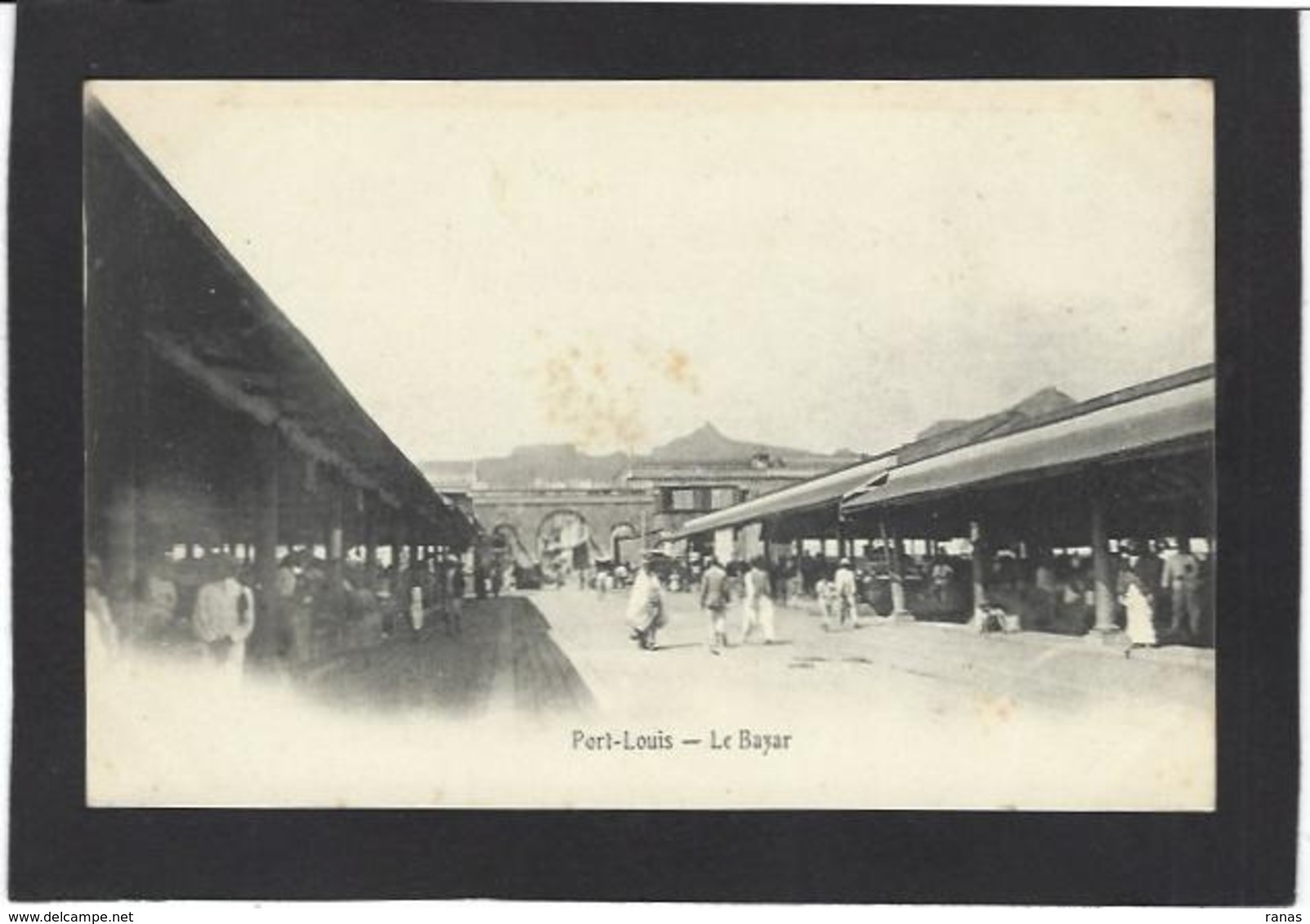 CPA Ile Maurice Mauritius Afrique Noire Non Circulé Port Louis Marché Market - Maurice