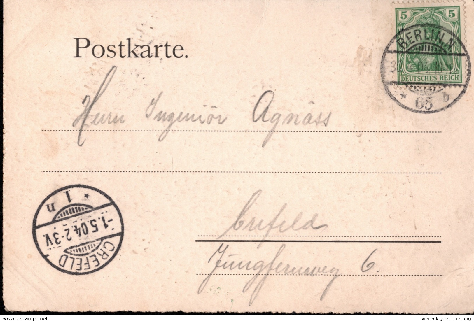 ! Alte Ansichtskarte Studentika, Studentenkarte Cerevisia Sei`s Panier, Bier, Beer, Berlin, 1904 - Scuole