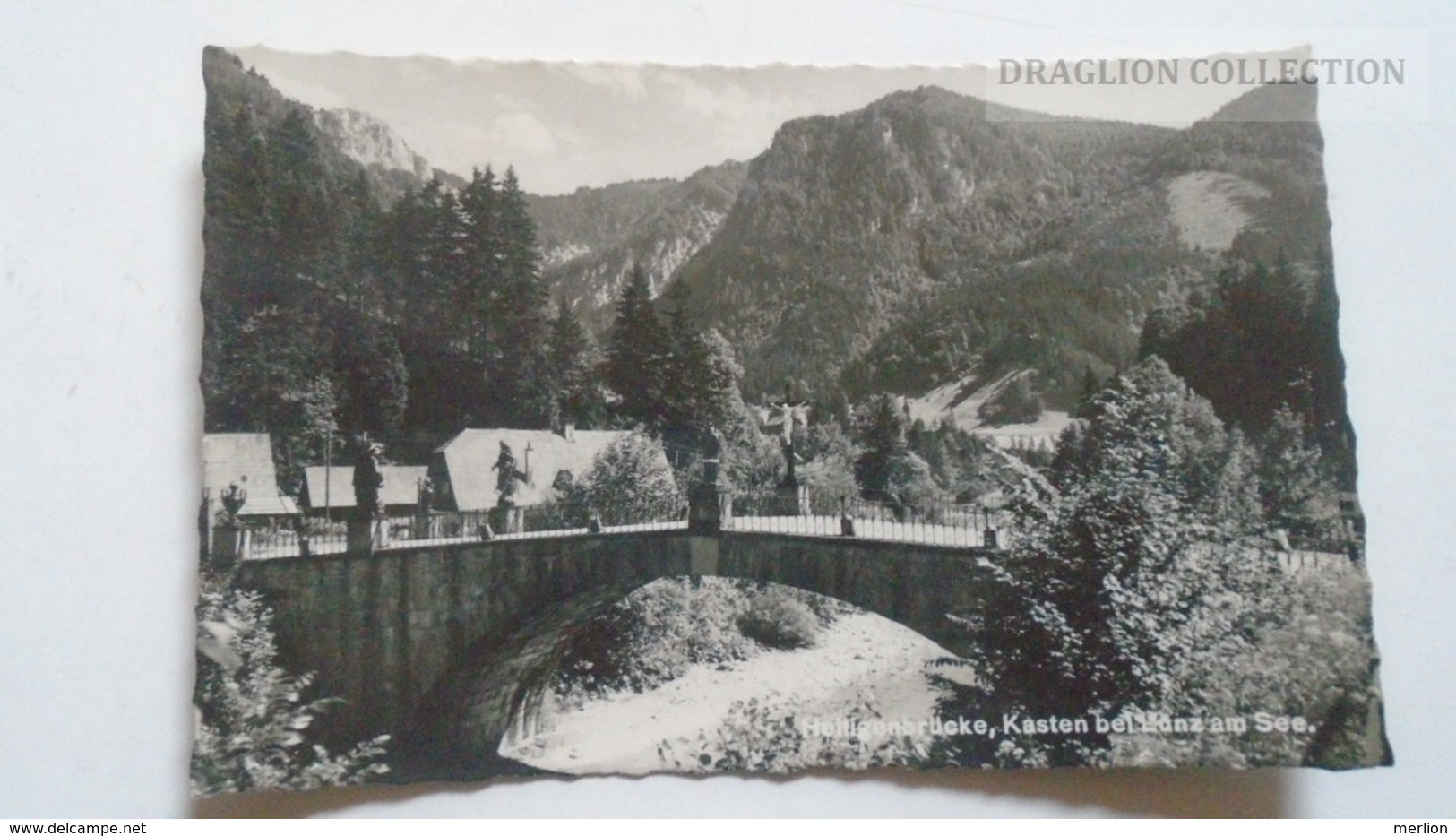 D167266     Austria    Kasten Bei Lunz Am See Lunzersee Heiligenbrücke PU Ca 1955 - Lunz Am See