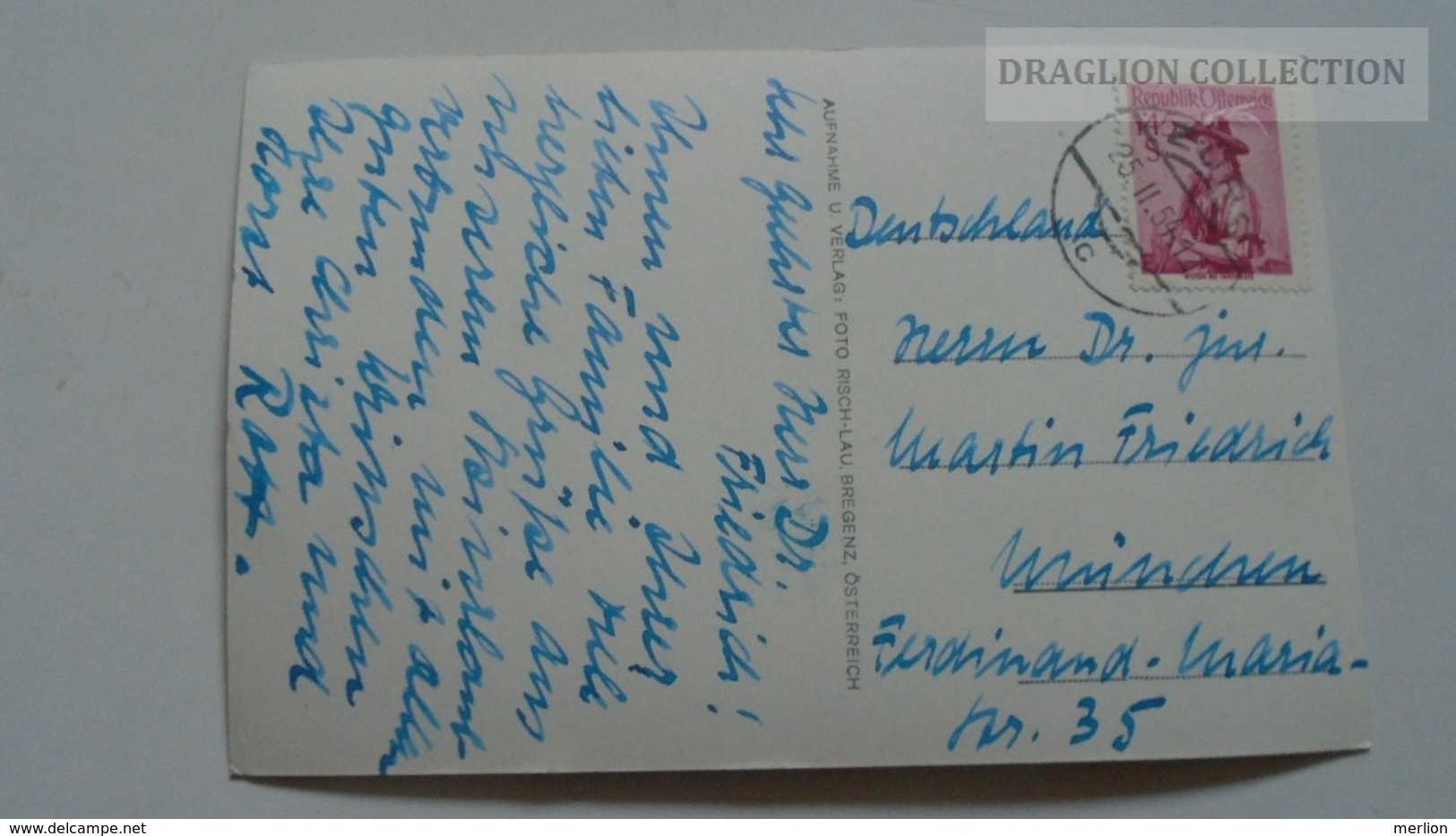 D167271   Austria     Vorarlberg  - ZÜRS - PU 1954 - Zürs