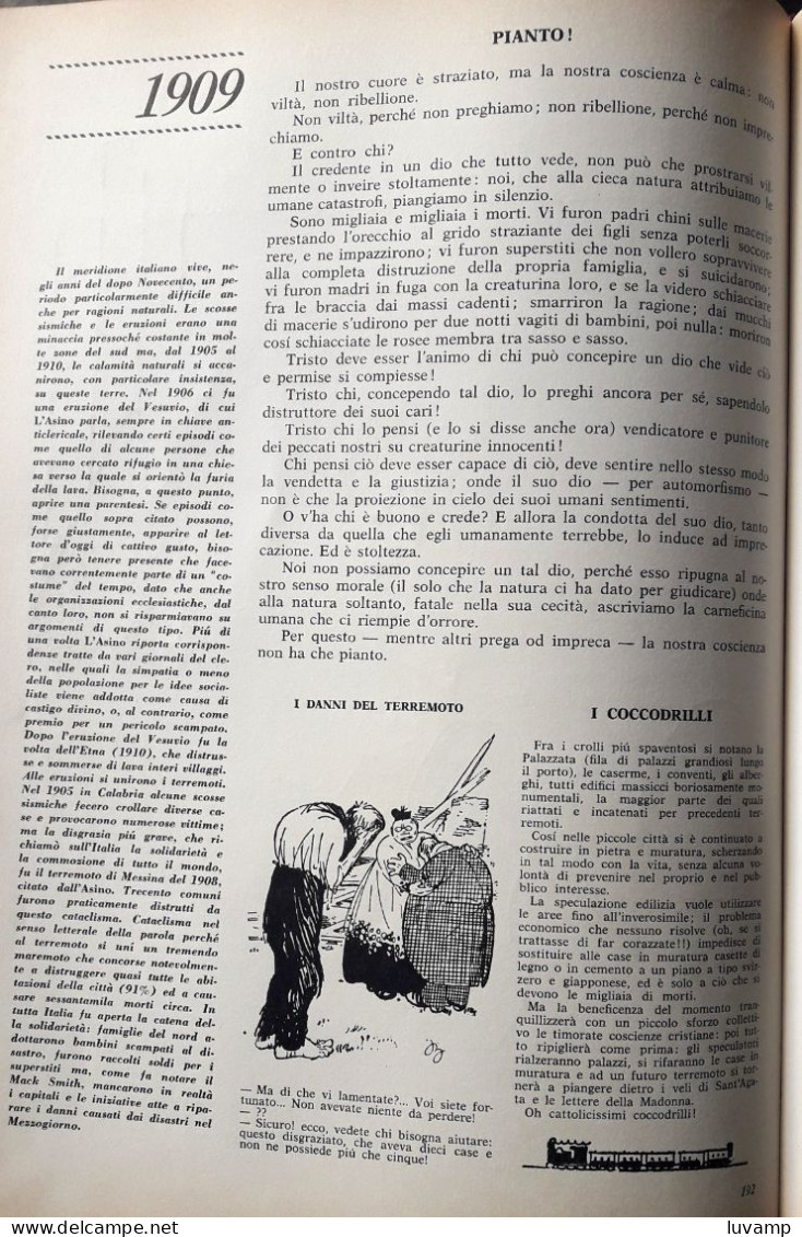 L'ASINO-è IL POPOLO DI PODRECCA E GALANTARA - PAG 430 DEL 1970 ( CART 72) - History