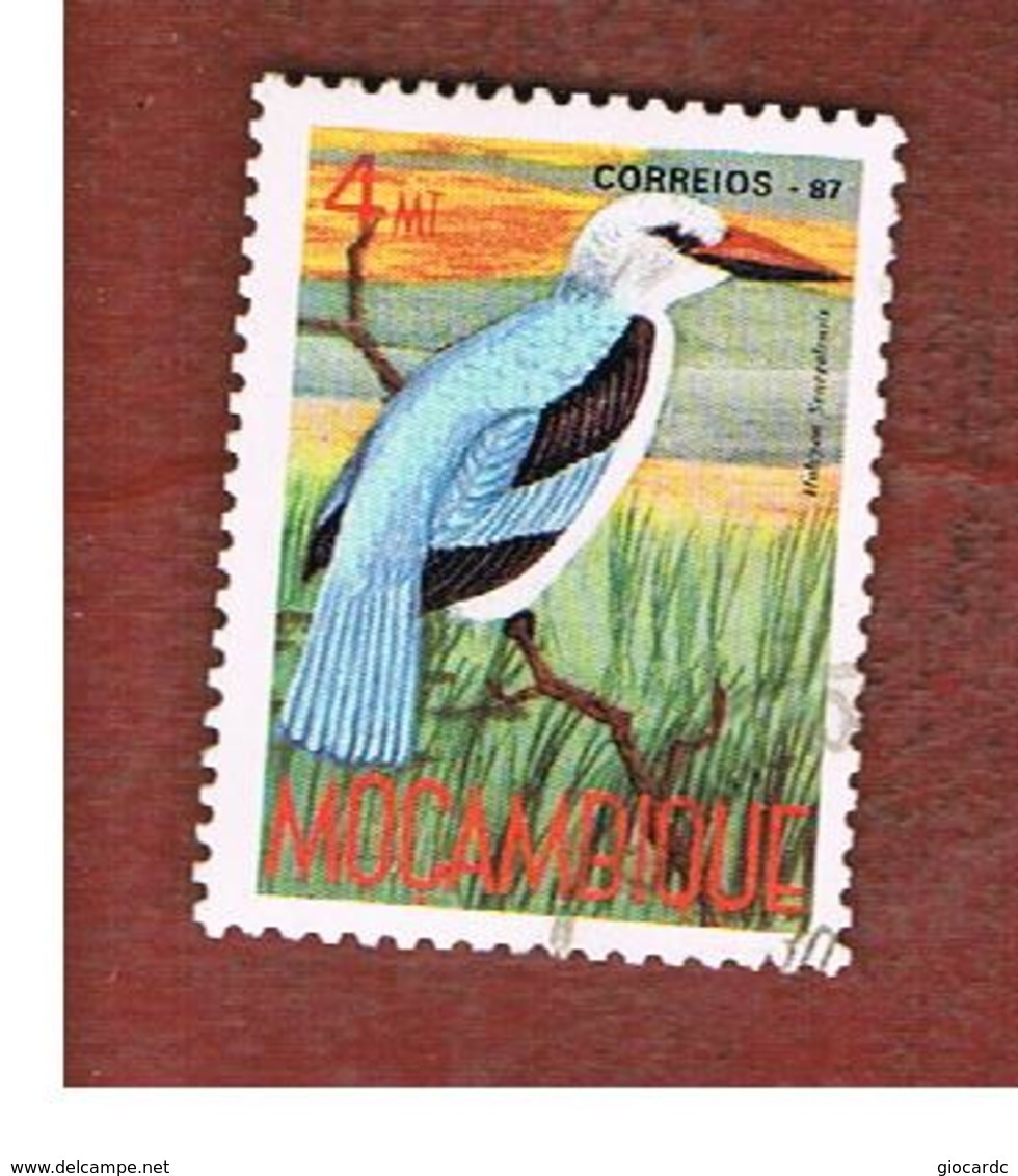 MOZAMBICO (MOZAMBIQUE)   - SG   1152  -  1987  BIRDS: WOODLAND KINGFISHER  -  USED - Mozambico