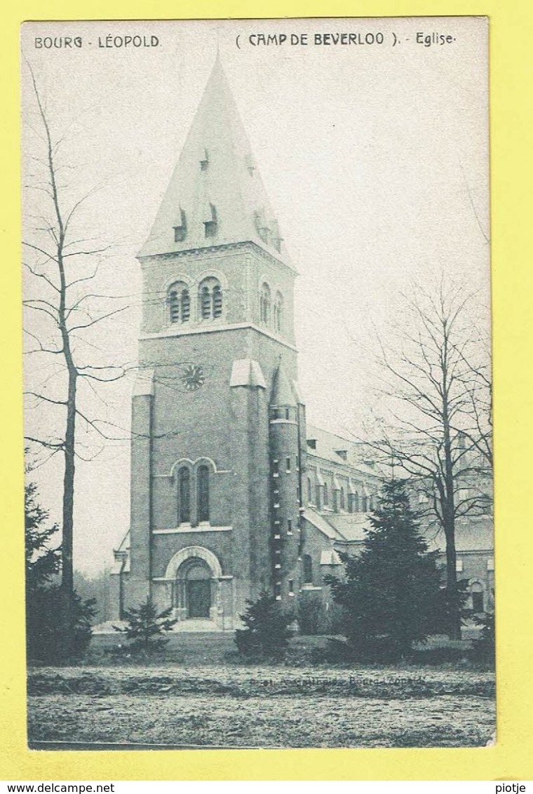 * Leopoldsburg - Kamp Van Beverloo (Limburg) * Camp De Beverloo, église, Kerk, Church, Kirche, Rare, Old - Leopoldsburg (Kamp Van Beverloo)