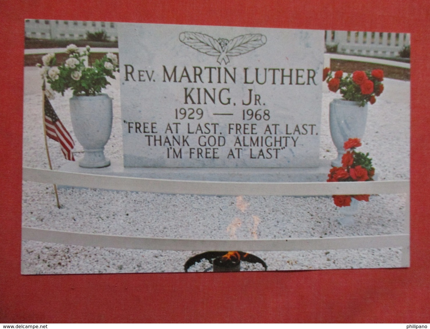 Black Americana   Memorial To Dr. Martin Luther King Jr. Atlanta Georgia    Ref    3594 - Black Americana