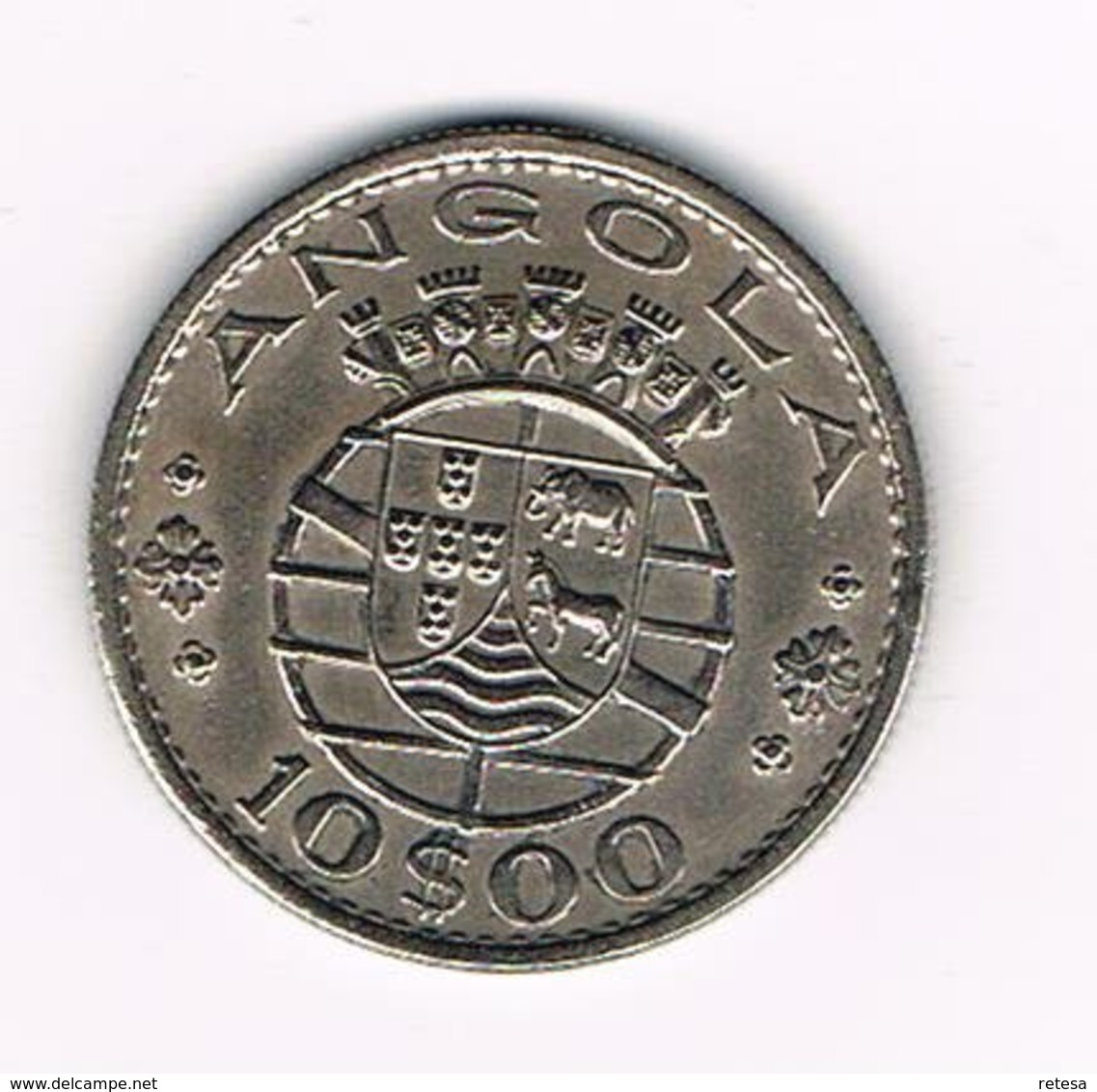 //  ANGOLA  10 ESCUDOS  1969 - Angola