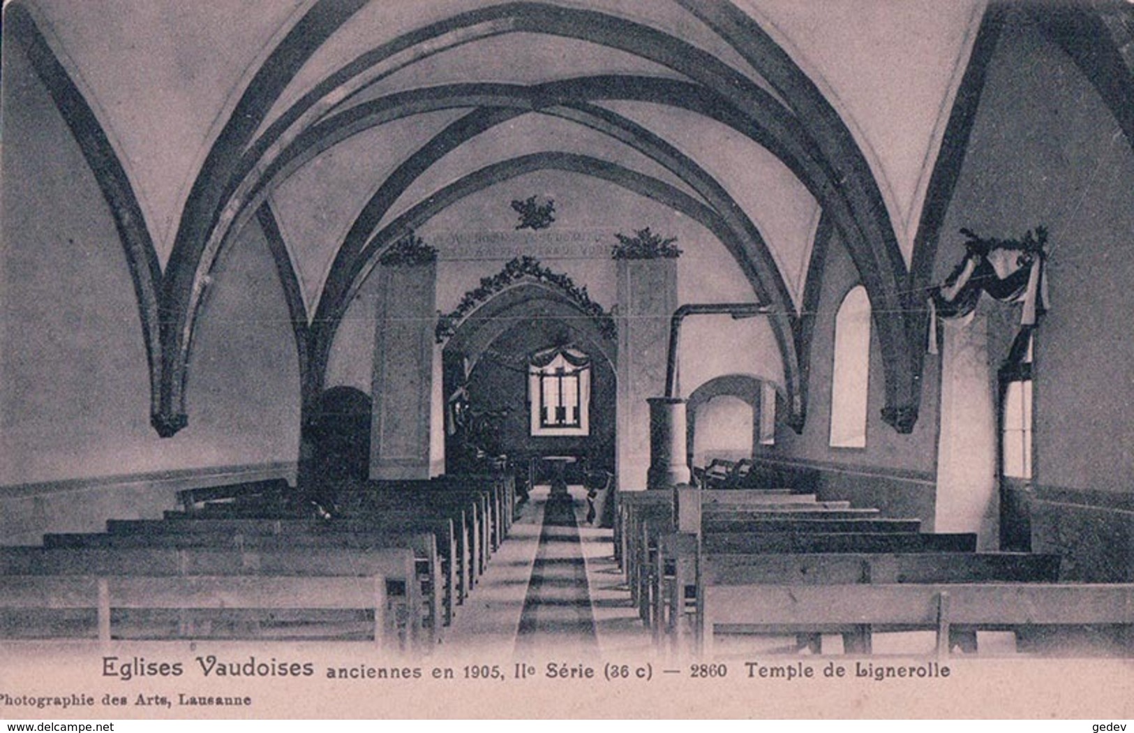 Eglises Vaudoises, Temple De Lignerolle (2860) - Lignerolle