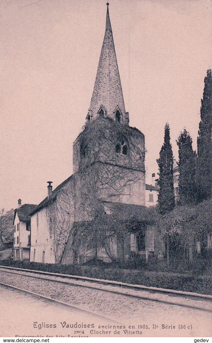 Eglises Vaudoises, Temple De Villette (2864) - Villette