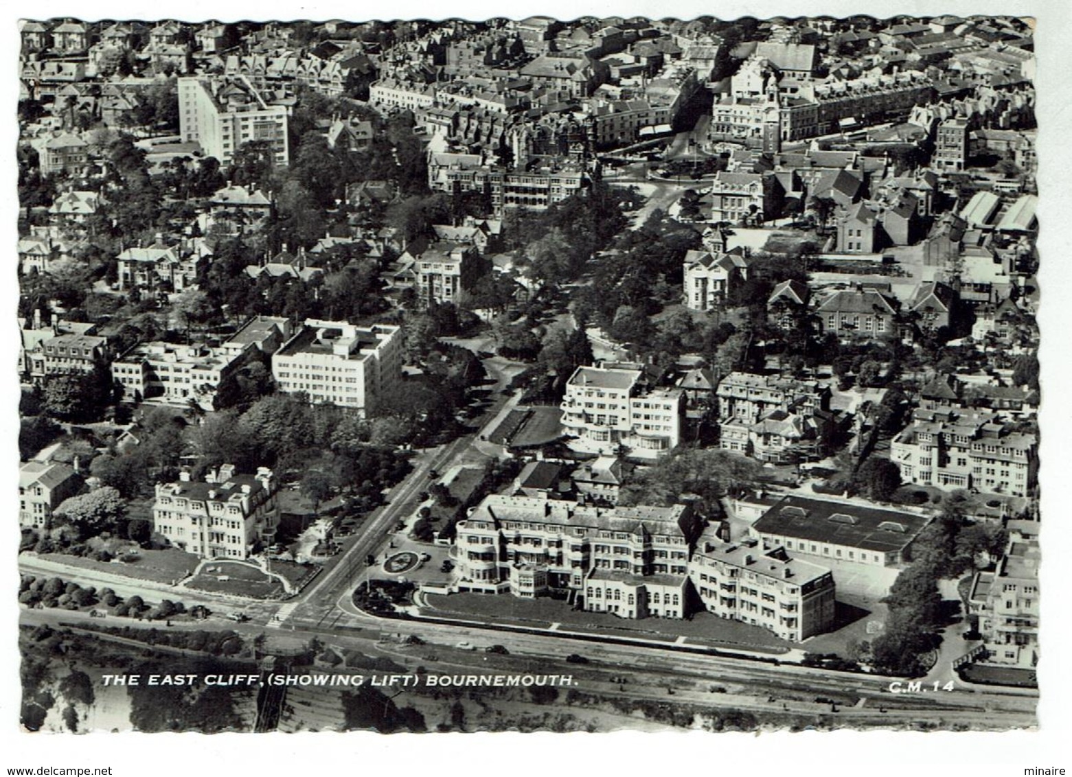 BOURNEMOUTH - The East Cliff (showing Lift ) - Bournemouth (depuis 1972)