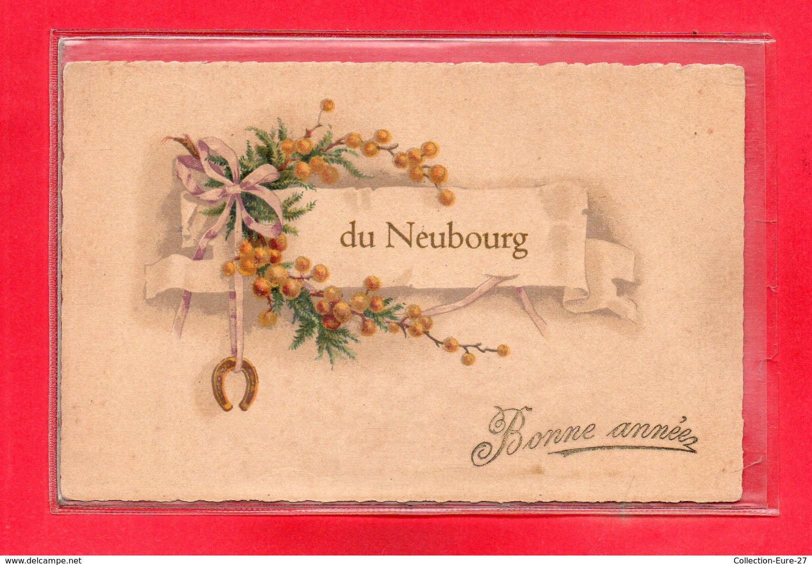 27-CPA LE NEUBOURG - BONNE ANNEE - Le Neubourg