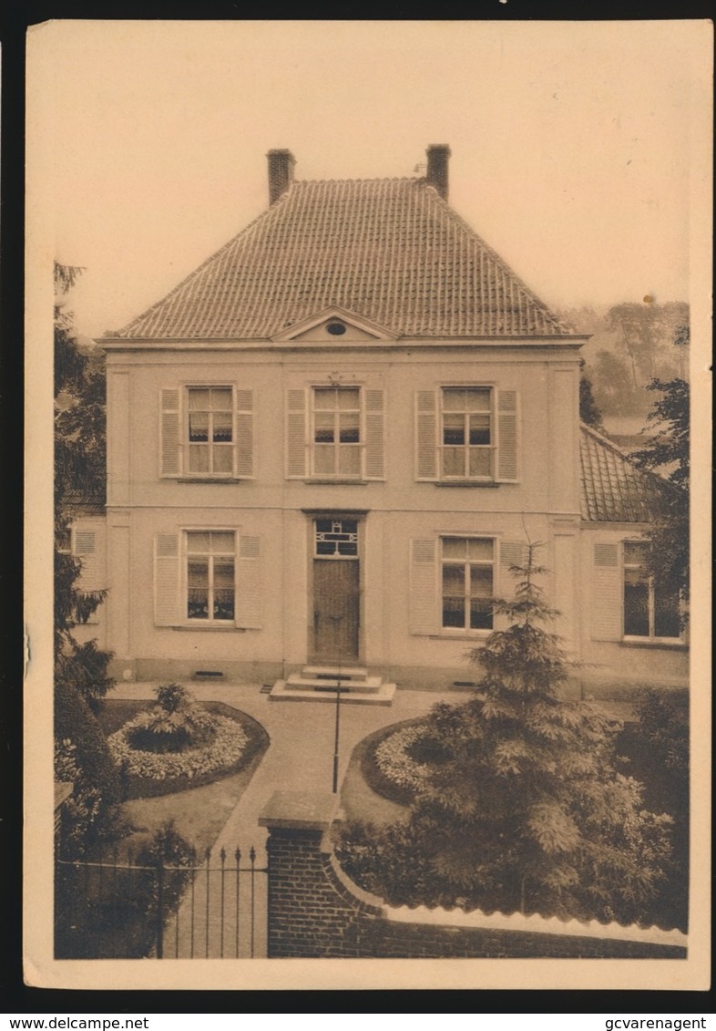 NEDERBRAKEL  KOSTSCHOOL VOOR JUFFROUWEN EN KNAAPJES - HUIS VAN DEN E.H.BESTUURDER - Brakel