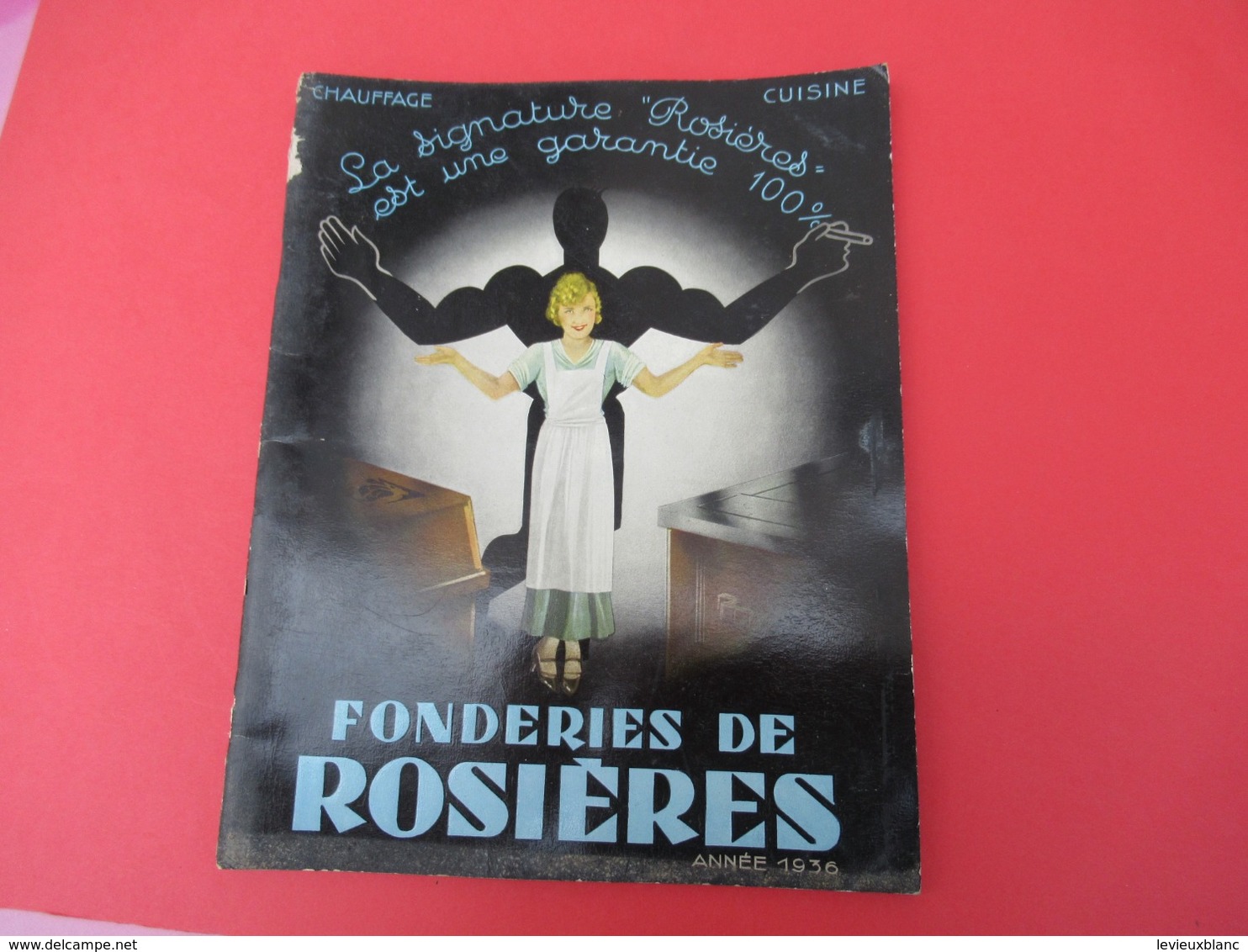 Catalogue-Tarif/ Fonderie/ Chauffage-Cuisine/ FONDERIES De ROSIERES/Bourges/ 1936   CAT255 - Autres & Non Classés