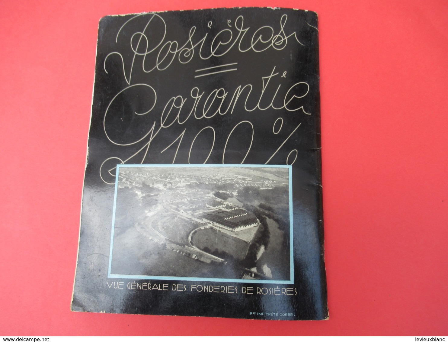 Catalogue-Tarif/ Fonderie/ Chauffage-Cuisine/ FONDERIES De ROSIERES/Bourges/ 1936   CAT255 - Autres & Non Classés