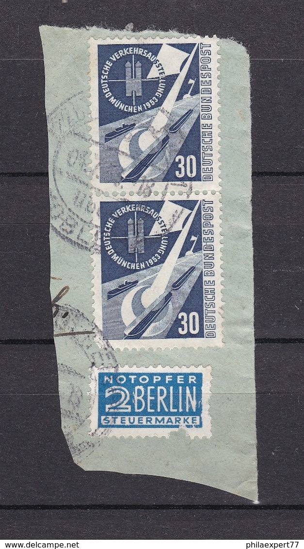 BRD - 1953 - Michel Nr. 170 - S.Paar - Briefst. - Gest. - 40 Euro - Used Stamps