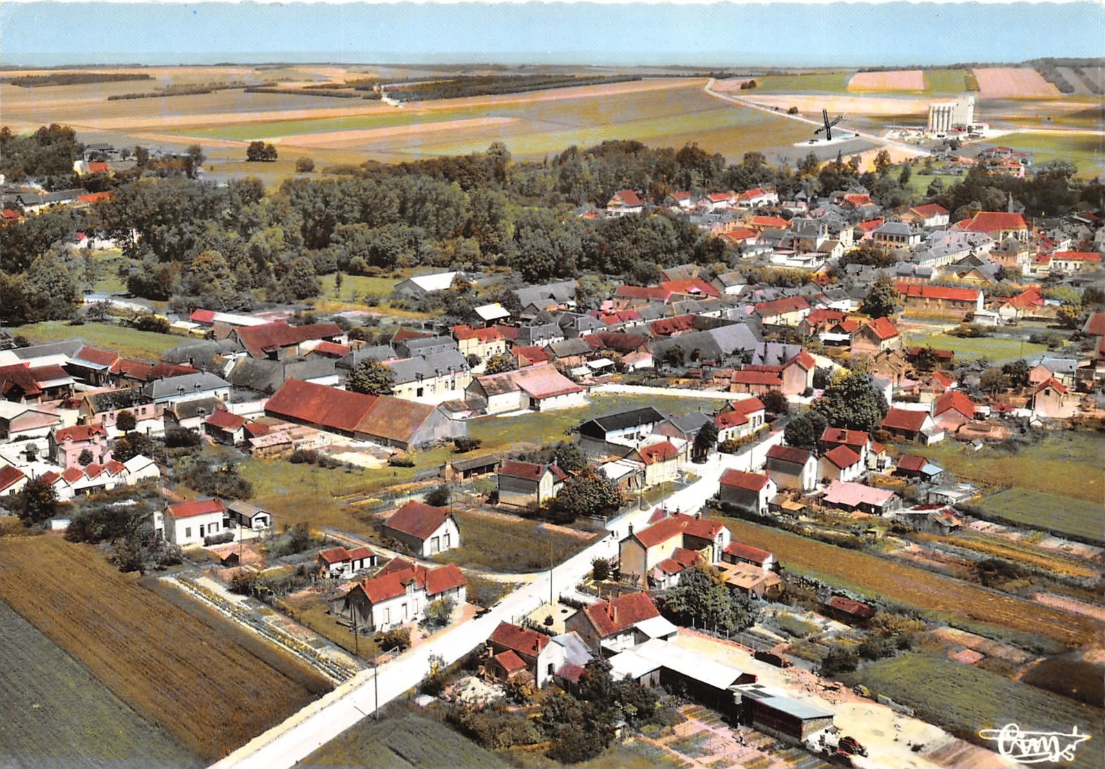 Marigny-le-Châtel - Vue Générale Aérienne - Autres & Non Classés