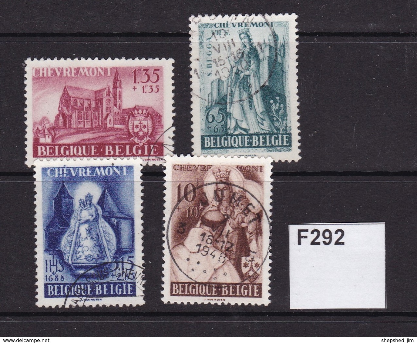 Belgium 1948 Chevremont Abbey Fund - Used Stamps